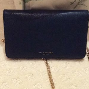 Marc Jacobs wallet on a chain